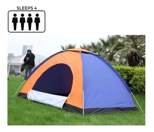Miniatura 3 de Carpa Camping Armable Impermeable 2 A 4